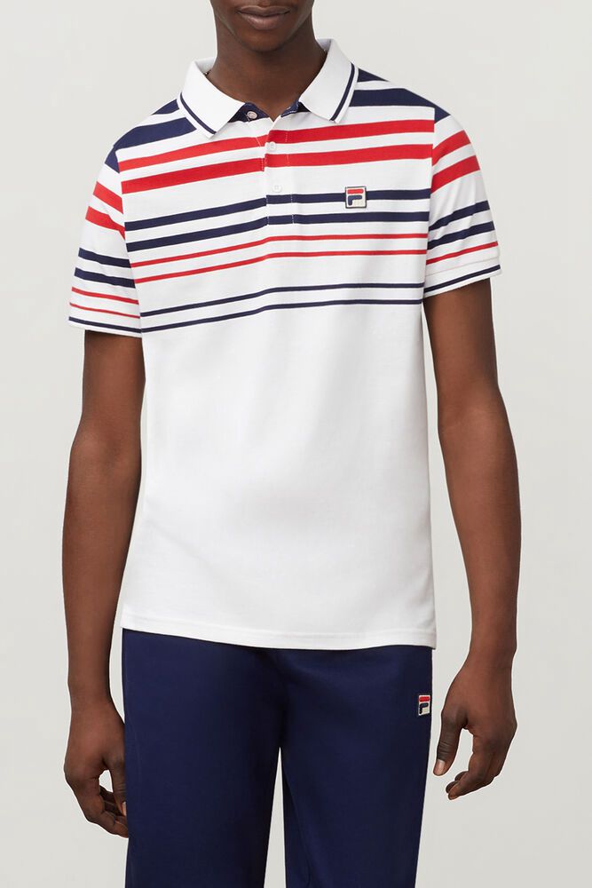 Fila Polo Herre Hvide Geeza EJI-032716